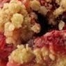 rhubarb crumble with oats